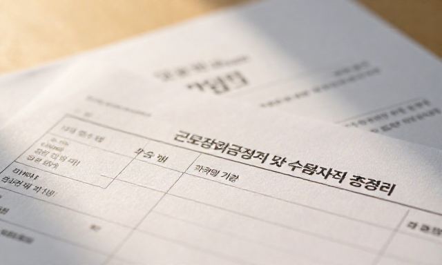 근로장려금조건 관련 이미지 - 근로장려금조건 및 수급 자격 총정리 (소득·재산·가구별 기준)
